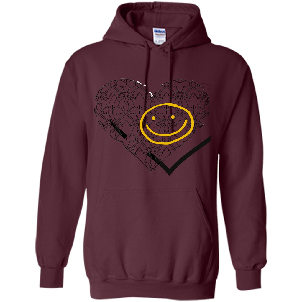 I Love Sherlock T-shirt Maroon