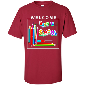 Welcome Back to School T-shirt School Day T-shirt