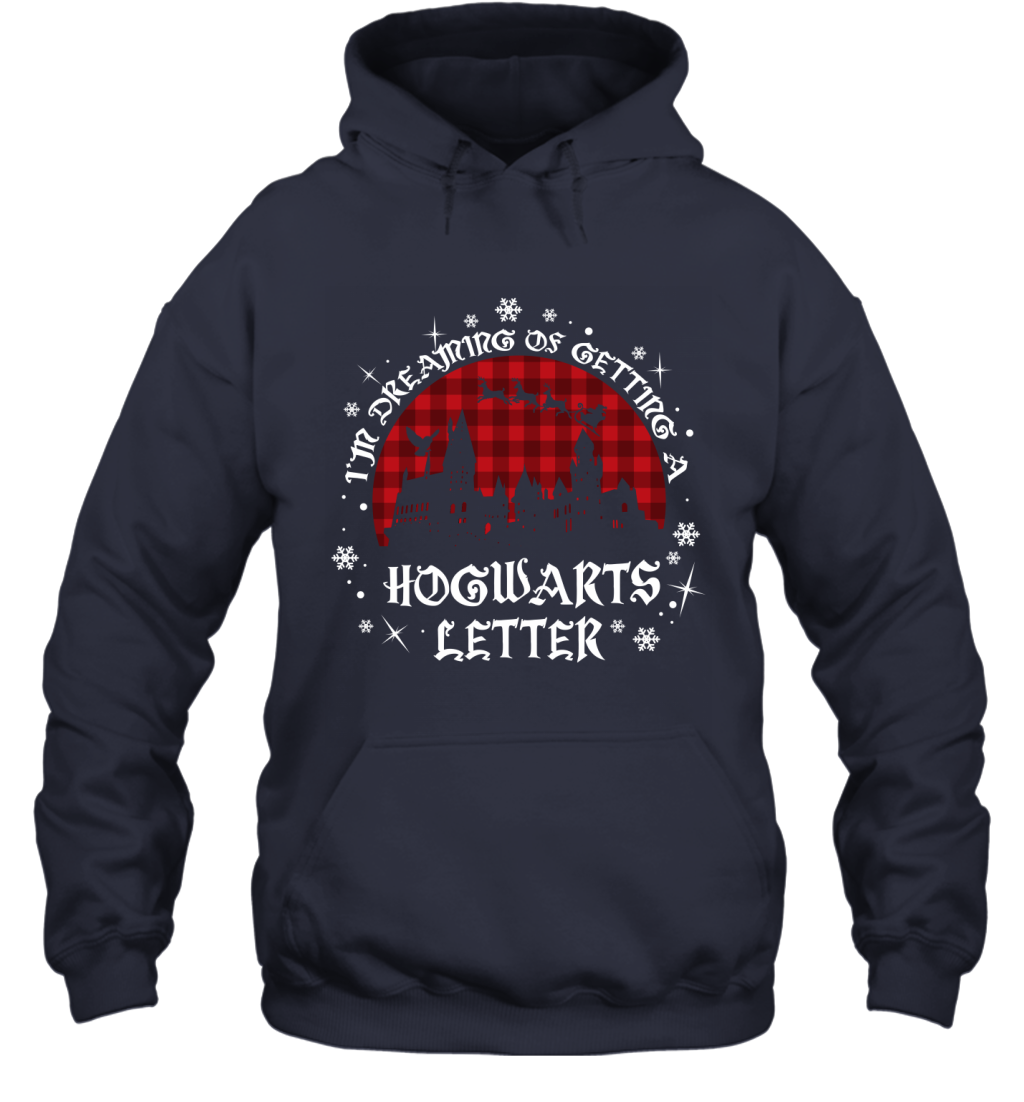 I'm Dreaming Of Getting A Hogwarts Letter Harry Potter Hoodie Hoodie Navy