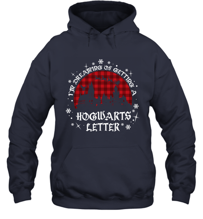 I'm Dreaming Of Getting A Hogwarts Letter Harry Potter Hoodie Hoodie Navy