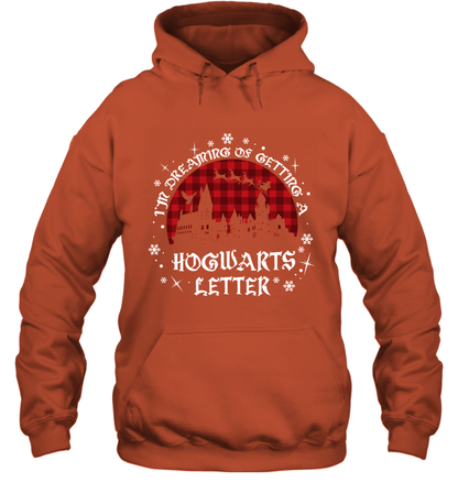 I'm Dreaming Of Getting A Hogwarts Letter Harry Potter Hoodie Hoodie Orange