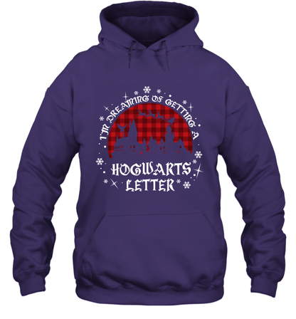 I'm Dreaming Of Getting A Hogwarts Letter Harry Potter Hoodie Hoodie Purple