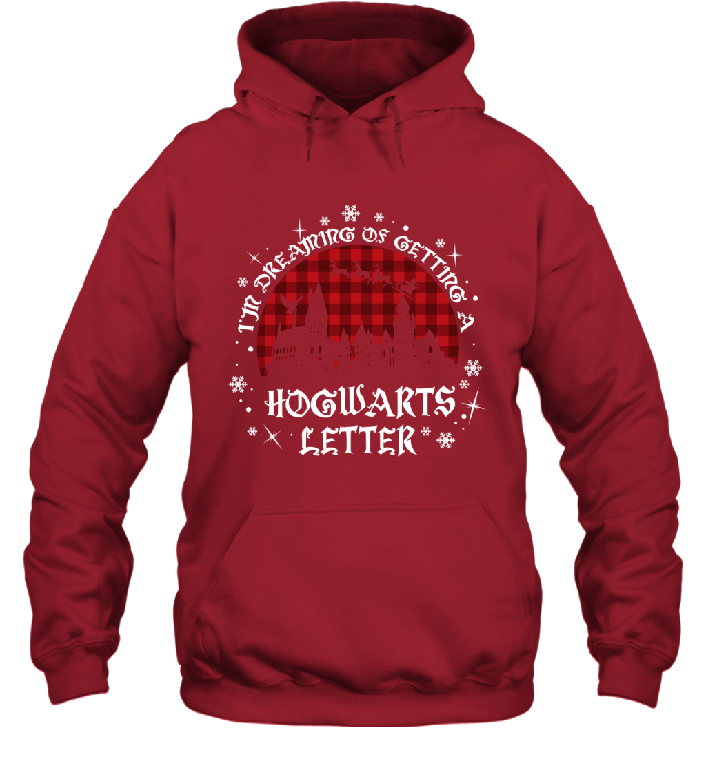 I'm Dreaming Of Getting A Hogwarts Letter Harry Potter Hoodie Hoodie Red