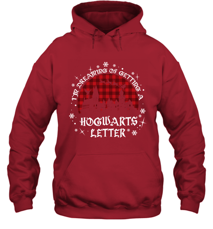 I'm Dreaming Of Getting A Hogwarts Letter Harry Potter Hoodie Hoodie Red