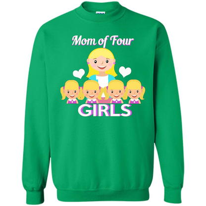 Mothers Day Gift from Daughter Mom Of Four Girls Irish Green