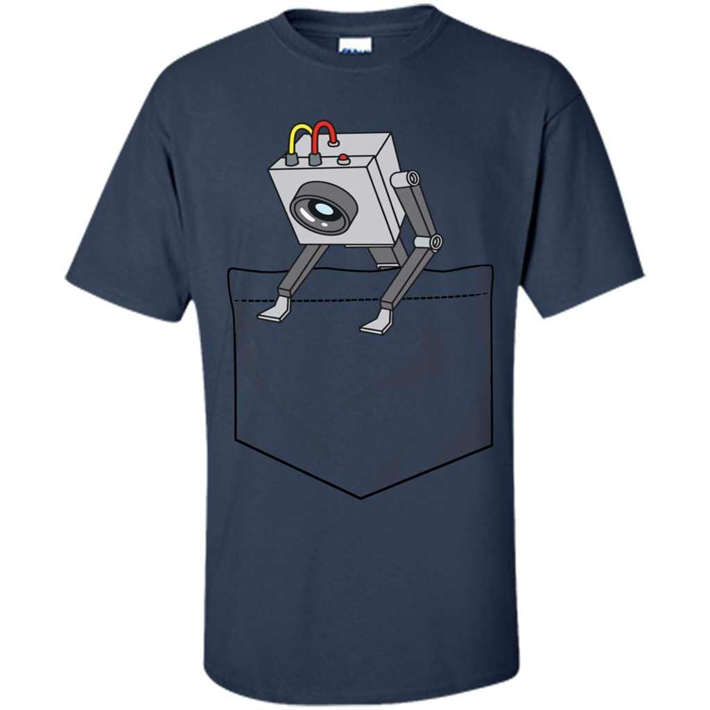 Pocket Robot T-shirt Navy