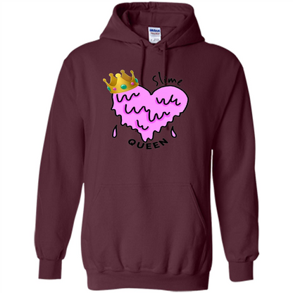 Slime Queen Heart T-Shirt Maroon
