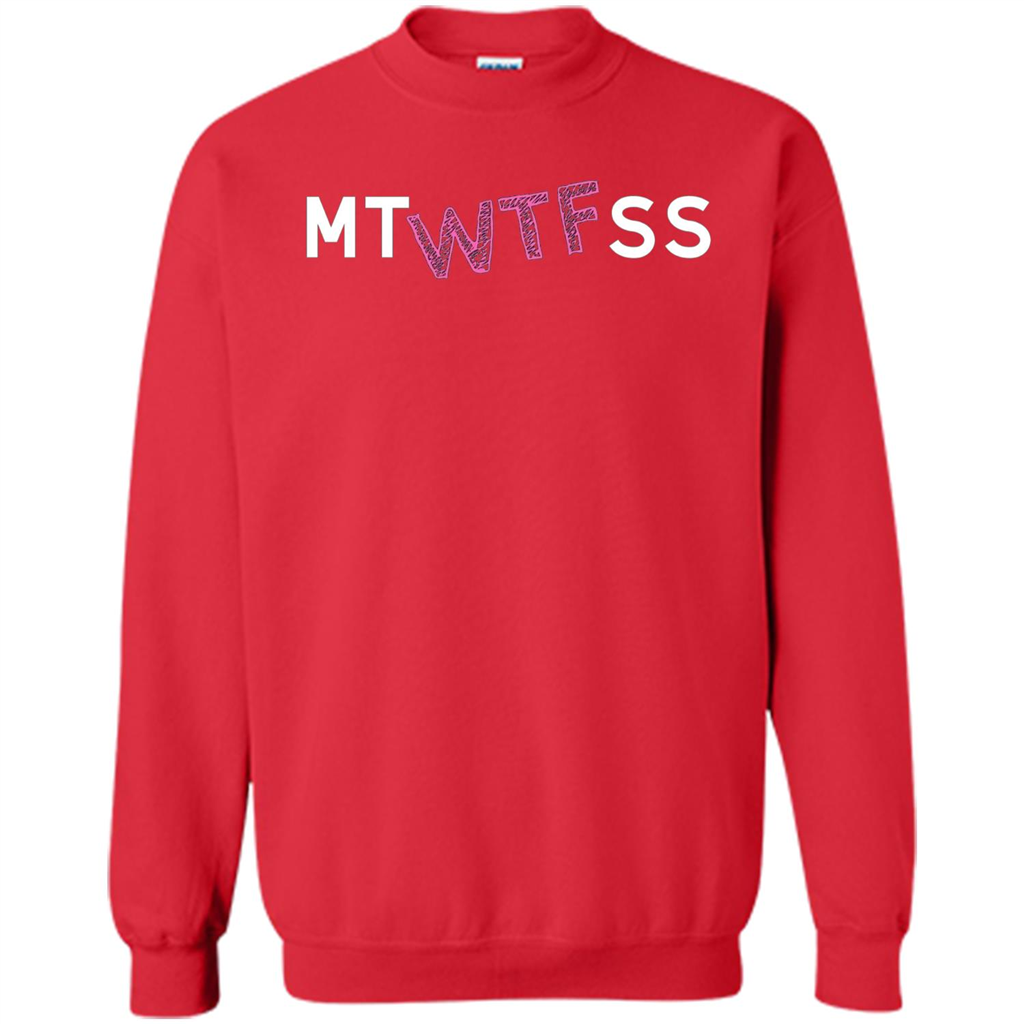 mtWTFss T-shirt Days Of Week Red