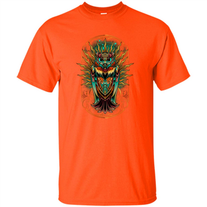 Owl Keeper T-shirt Orange