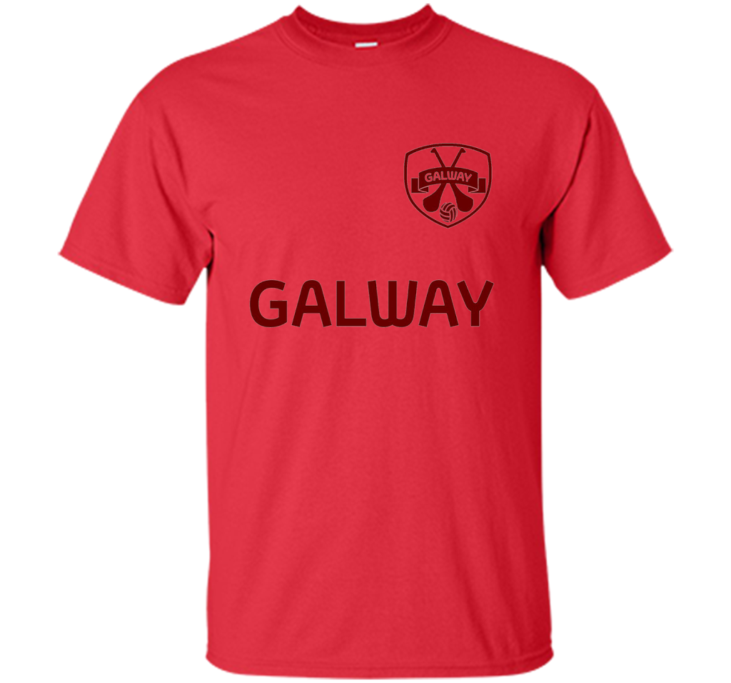 County Galway Hurling All Ireland 2017 Champions t-shirt Red