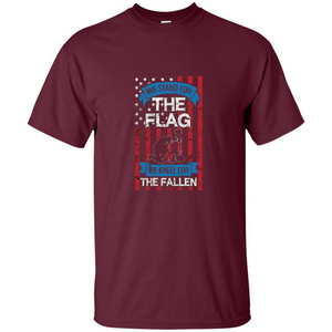 Patriotic T-shirt Stand for the Flag Kneel for the Fallen