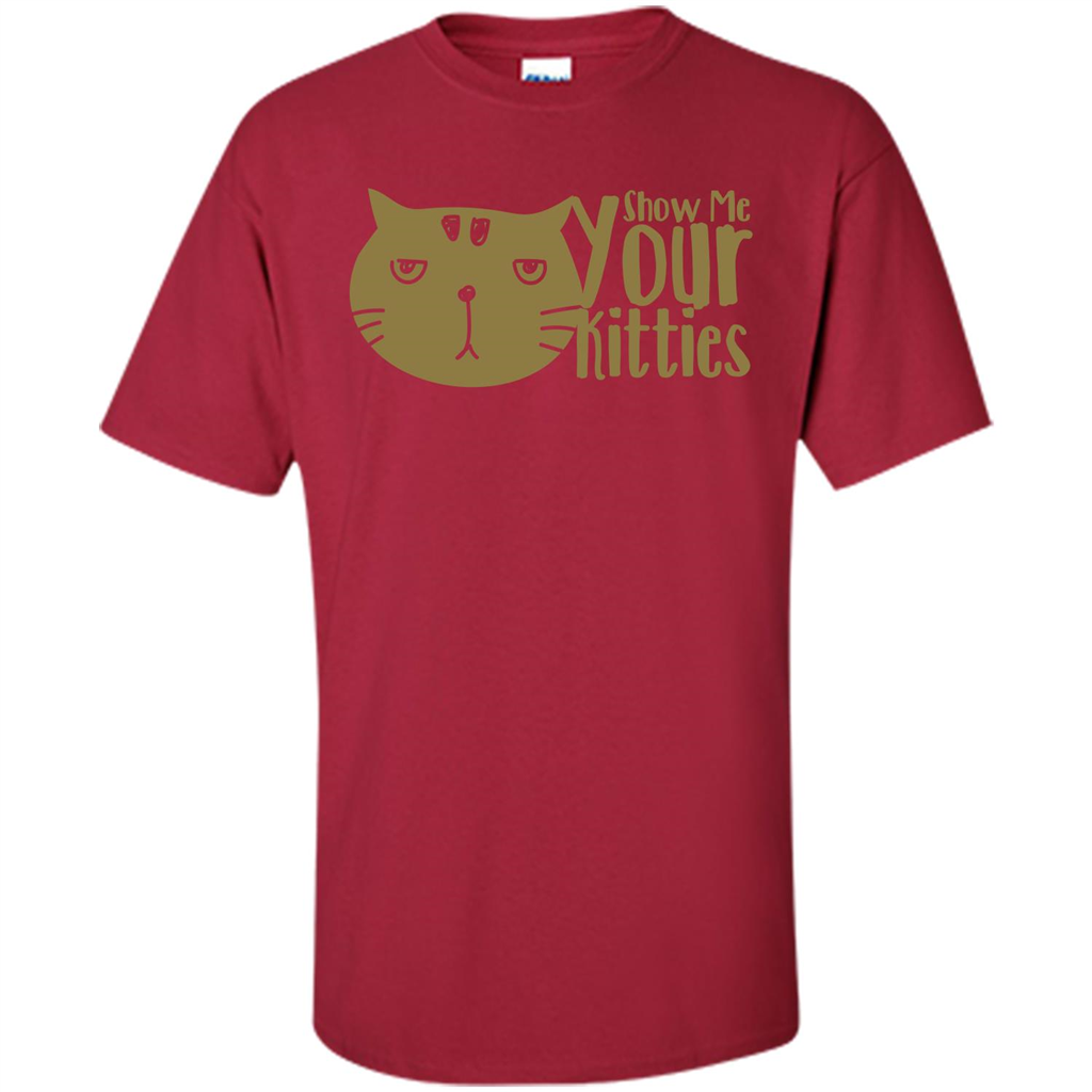 Cat Lover T-shirt Show Me Your Kitties Cardinal