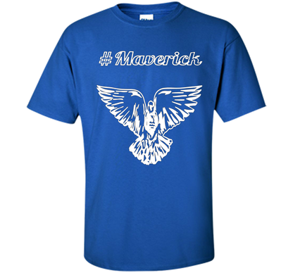 Vibrant T-Shirt Be A Maverick T-shirt Royal
