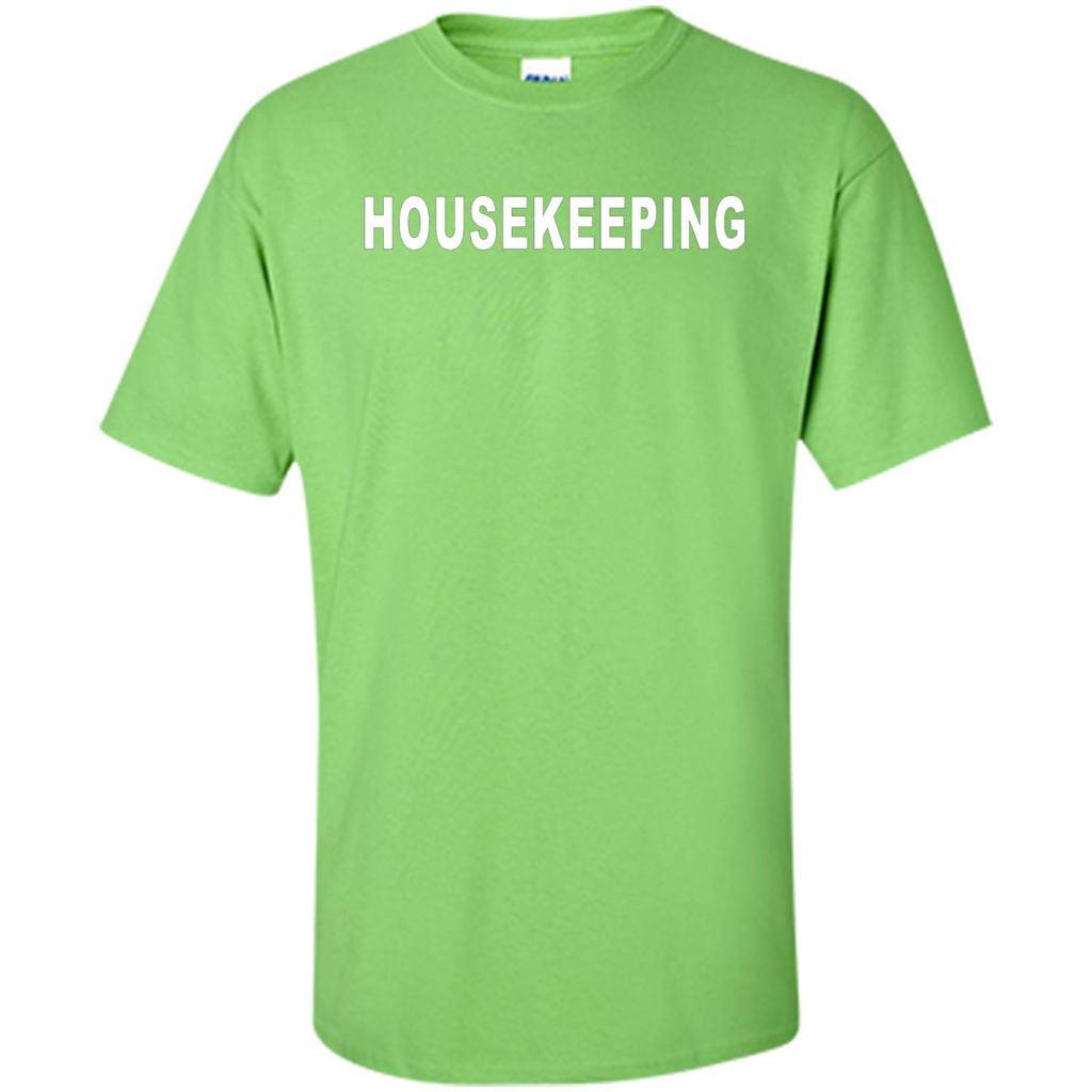 Housekeeping T-shirt Lime