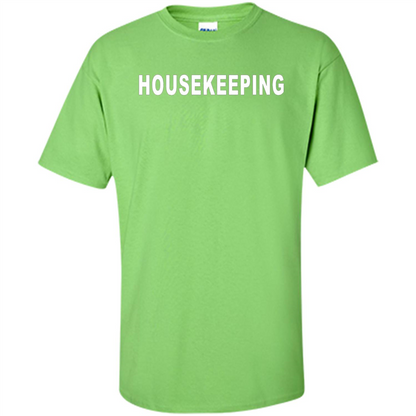 Housekeeping T-shirt Lime
