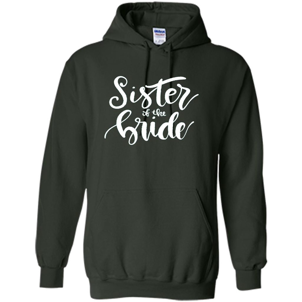Sister Of The Bride T-shirt Forest Green
