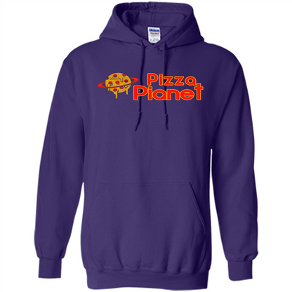 Pizza Lover T-shirt Pizza Pianet Purple