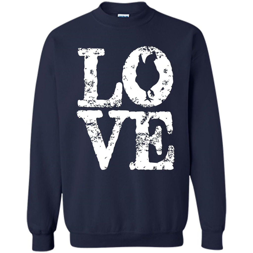 Chickens T-shirt I Love Chickens T-Shirt Navy
