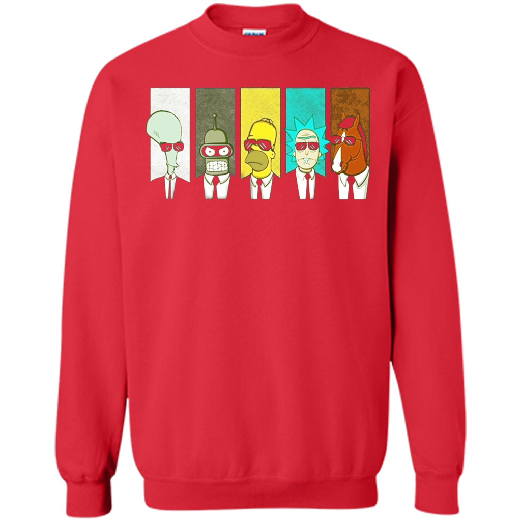 Form Into Rick And Go To The Morty T-shirt Red