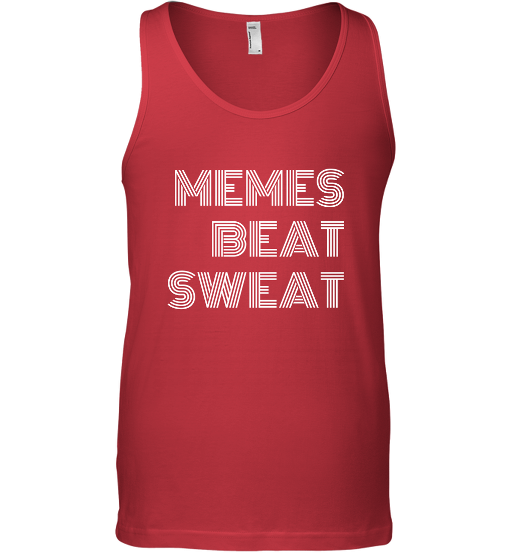 Memes Beat Sweat Shirt Tank Top Tank Top Red