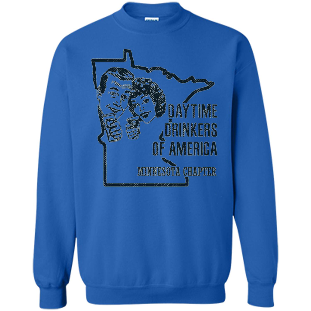 Minnesota Daytime Drinkers Shirt Beer Wine Alcohol Joke T-shirt Royal