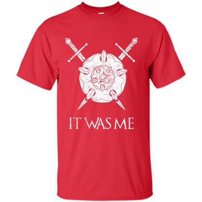 Film Lover T-shirt It Was Me T-shirt Red