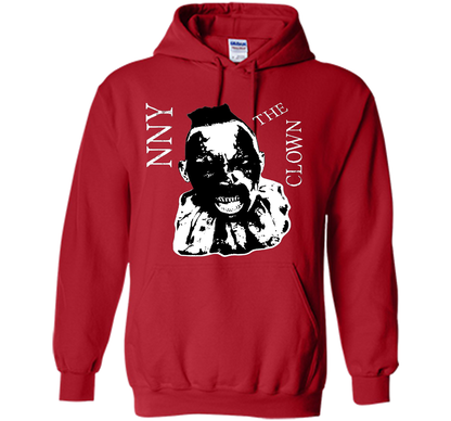NNY The Clown Scary Halloween T-Shirt shirt Red