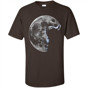 Cat Lover T-shirt Cat And Moon