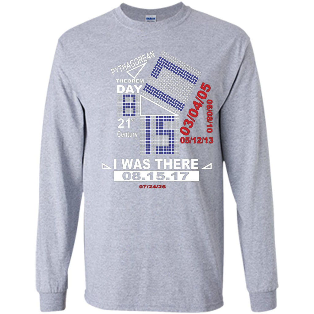 Pythagorean Theorem day T-shirt Sport Grey