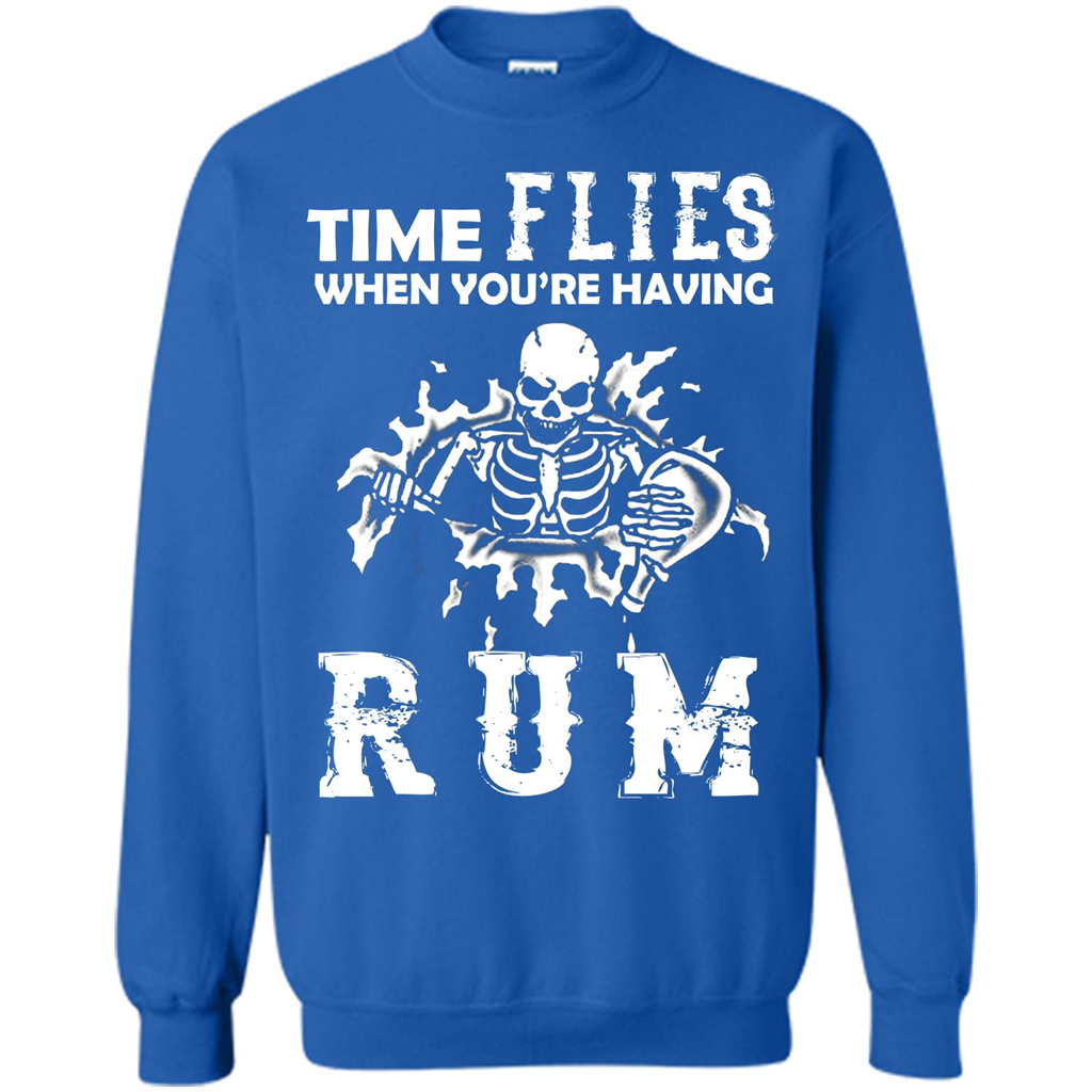 Rum T-shirt Time Flies When You're Having Rum