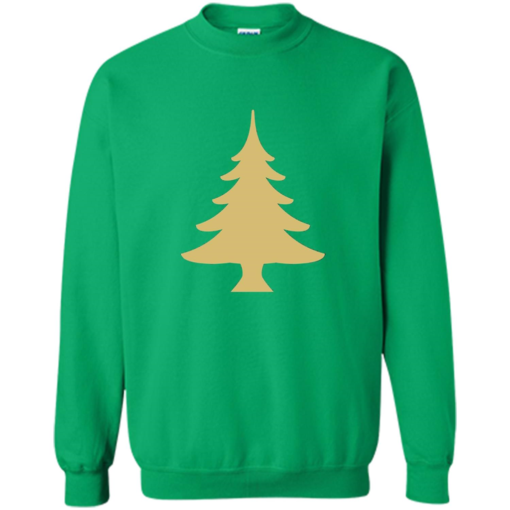 Christmas Tree T-shirt Xmas Tree T-shirt Irish Green