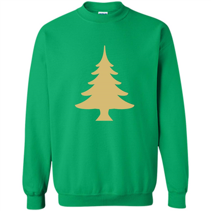 Christmas Tree T-shirt Xmas Tree T-shirt Irish Green