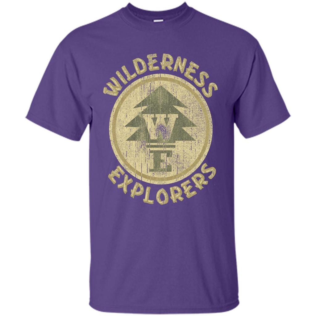 Wilderness Explorer T-shirt Purple