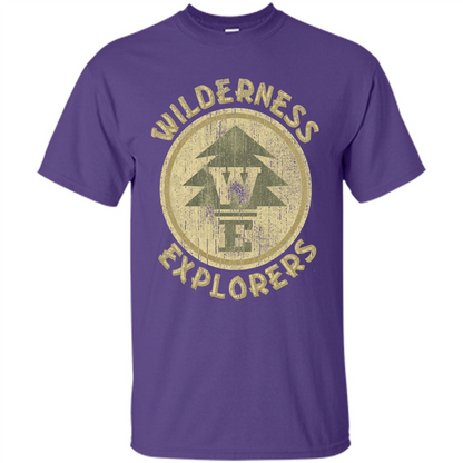 Wilderness Explorer T-shirt Purple