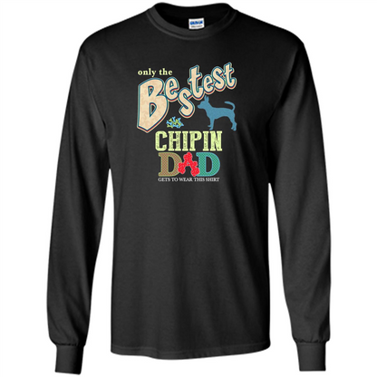 Bestest Chipin Dad Best Chipin T-shirt Black