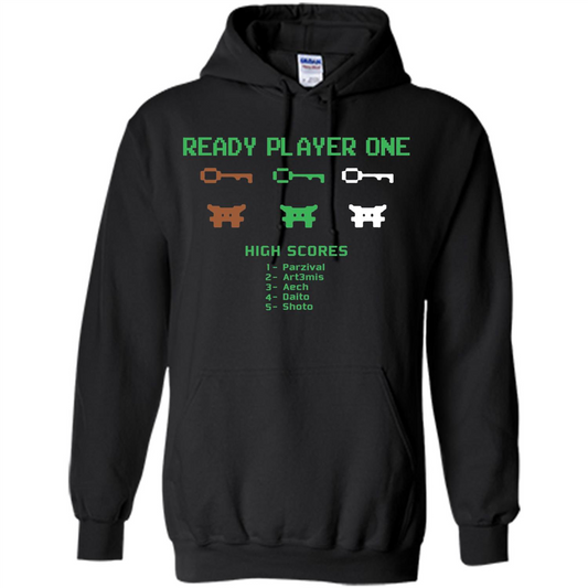 Video Games Ready Play One T-shirt Black