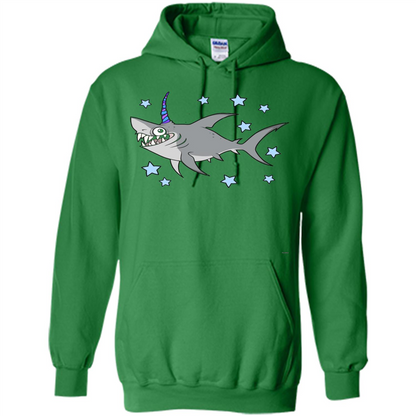 Unishark T-shirt Unicorn + Shark Irish Green