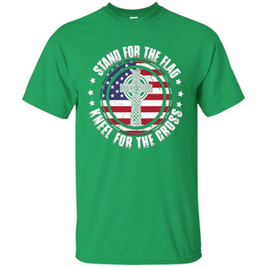 Stand For The Flag Knell For The Cross T-shirt