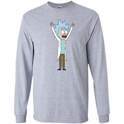Movie Lover. Tiny Rick T-shirt Sport Grey
