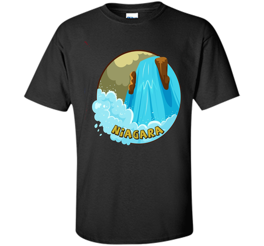 Niagara Falls Souvenir Shirt cool shirt Black