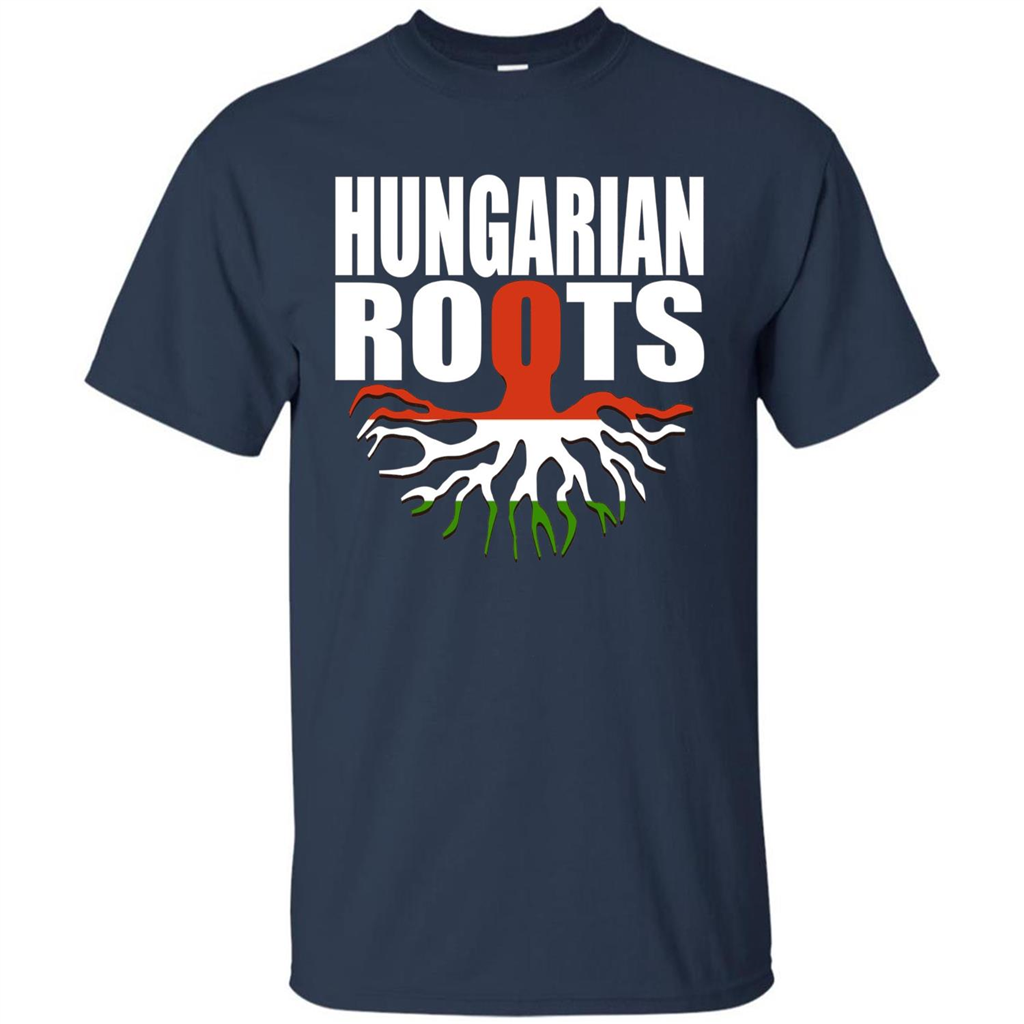 Hungarian Roots T-shirt Navy
