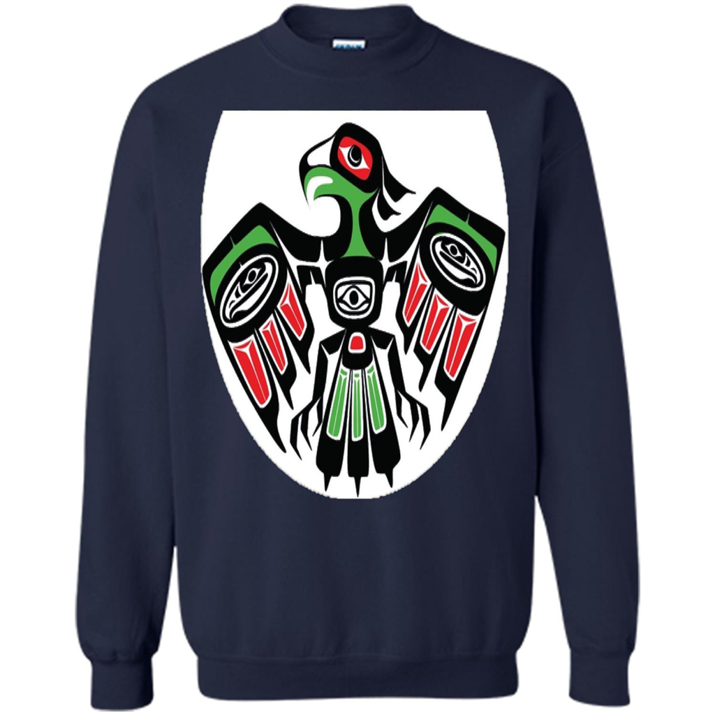 Native American Eagle T-shirt Navy
