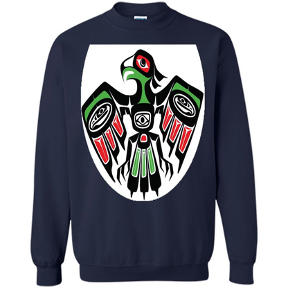 Native American Eagle T-shirt Navy