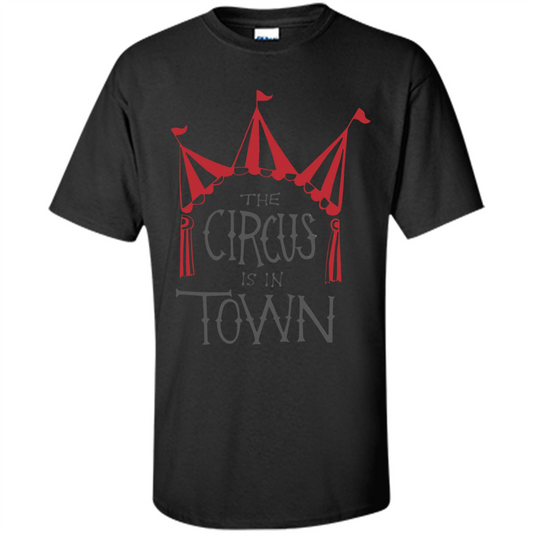 Circus T-shirt The Circus is in Town Black