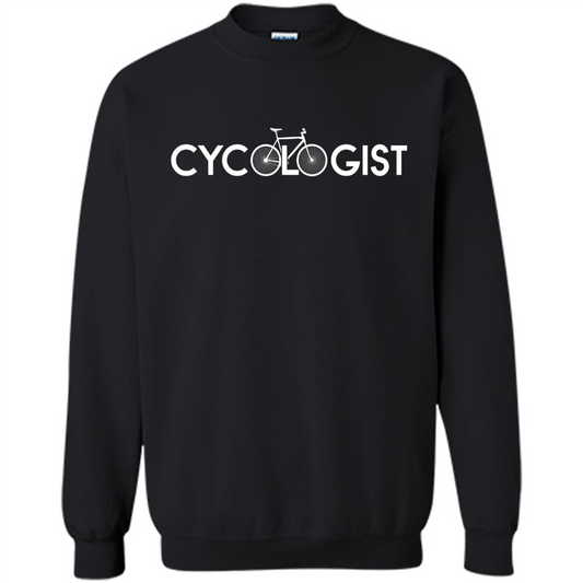 Cycologist T-shirt Cool Gift Shirt For Biker Black