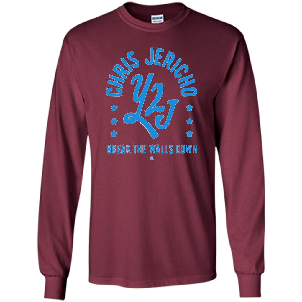 Chris Jericho Break The Walls Down T-shirt Maroon