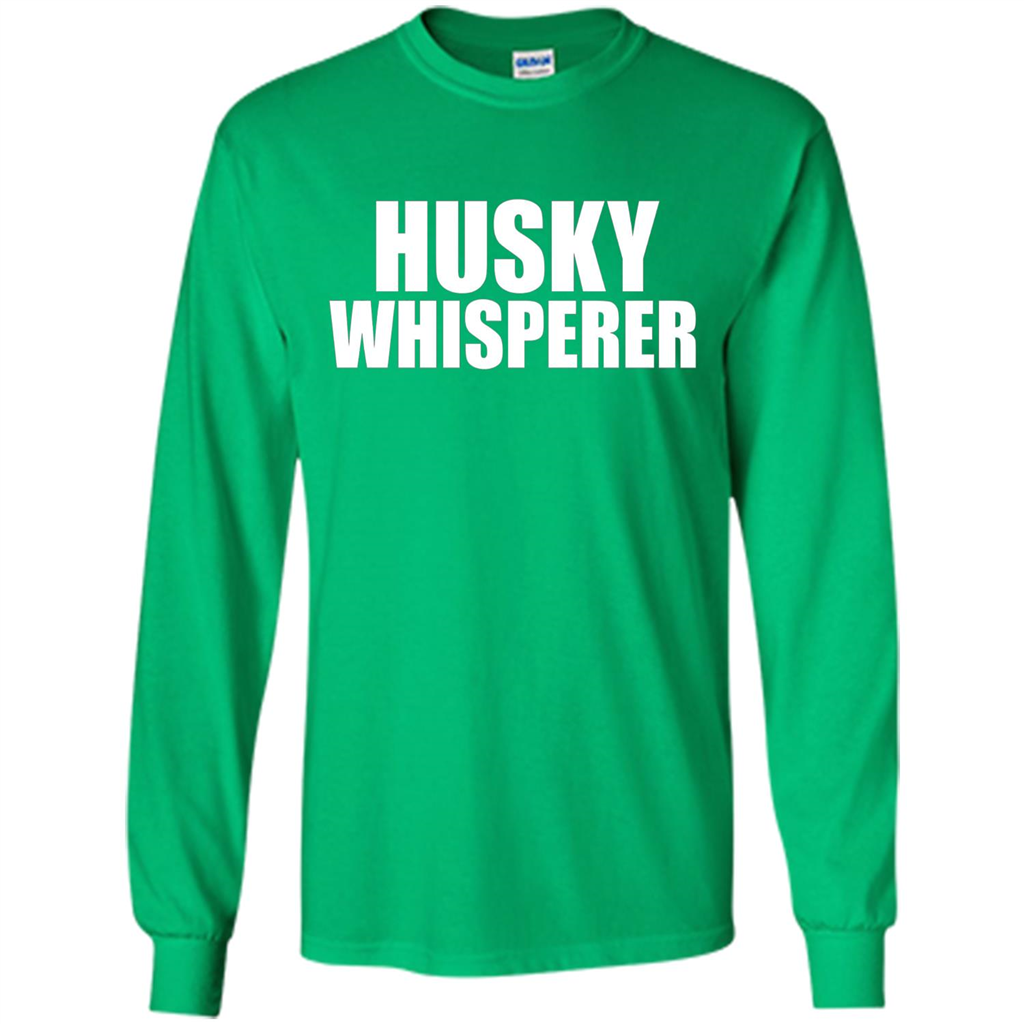 Husky Whisperer T-shirt Irish Green