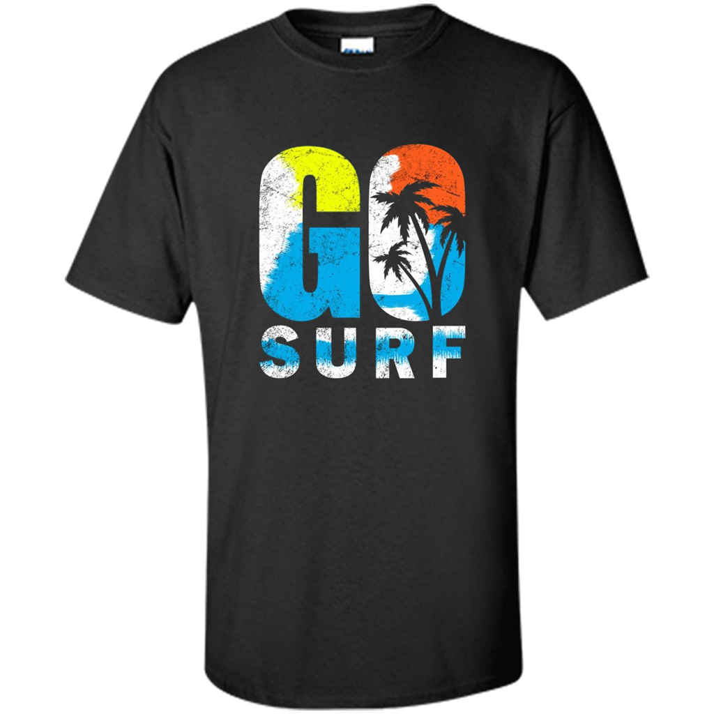 Summer T-shirt Surfing Wave Surfer T-shirt Purple