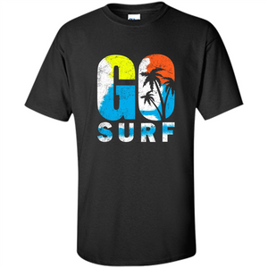 Summer T-shirt Surfing Wave Surfer T-shirt