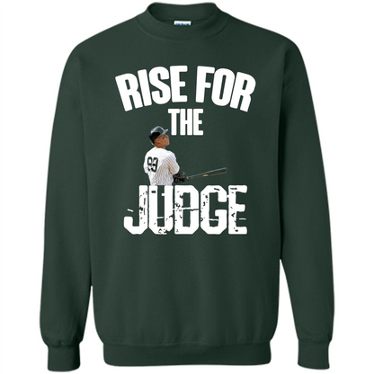 All Rise For The Judge Shirt 99 Baseball T-shirt Forest Green